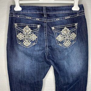 Cato jeans blue medium wash size 12